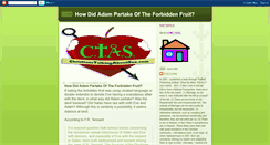 Desktop Screenshot of howdidadampartakeoftheforbiddenfruit.blogspot.com