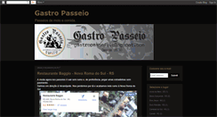 Desktop Screenshot of gastropasseio.blogspot.com