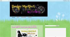 Desktop Screenshot of deejaymaddox.blogspot.com