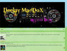 Tablet Screenshot of deejaymaddox.blogspot.com