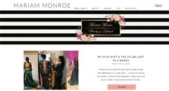 Desktop Screenshot of mariam-monroe.blogspot.com