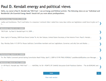 Tablet Screenshot of pauldkendall.blogspot.com