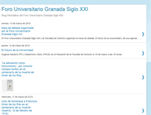 Tablet Screenshot of forosiglo21.blogspot.com
