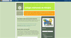 Desktop Screenshot of colegiomarismasdehinojos.blogspot.com