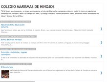 Tablet Screenshot of colegiomarismasdehinojos.blogspot.com