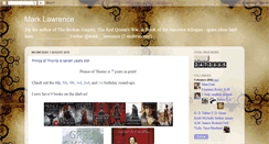 Desktop Screenshot of mark---lawrence.blogspot.com