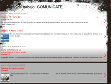 Tablet Screenshot of comunicacionymercadodetrabajo.blogspot.com