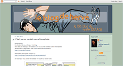 Desktop Screenshot of blogdeherve.blogspot.com