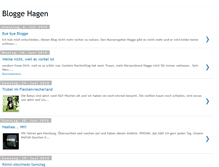 Tablet Screenshot of blogge-hagen.blogspot.com