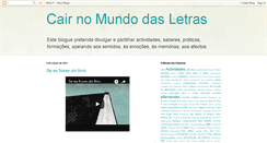 Desktop Screenshot of cairnomundodasletras.blogspot.com