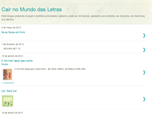 Tablet Screenshot of cairnomundodasletras.blogspot.com