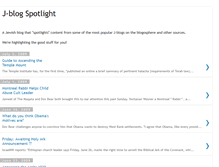 Tablet Screenshot of jblogspotlight.blogspot.com