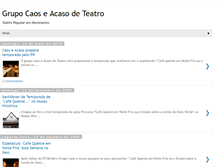 Tablet Screenshot of caoseacaso.blogspot.com
