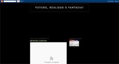 Desktop Screenshot of futurorealidadofantasia.blogspot.com