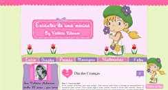 Desktop Screenshot of encantosdeumamenina.blogspot.com