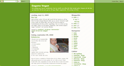 Desktop Screenshot of dagensvegan.blogspot.com