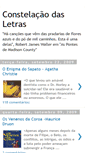 Mobile Screenshot of constelacao-das-letras.blogspot.com