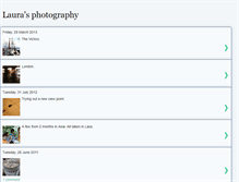 Tablet Screenshot of laurakingimages.blogspot.com
