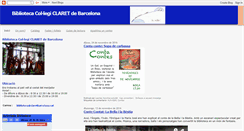 Desktop Screenshot of biblioclaretbcn.blogspot.com