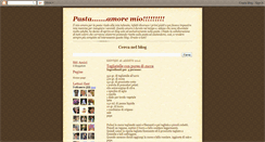 Desktop Screenshot of pastaamoremio.blogspot.com