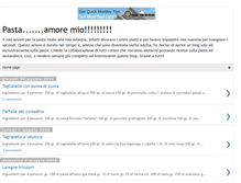 Tablet Screenshot of pastaamoremio.blogspot.com