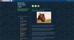 Desktop Screenshot of blogsemnomemaslegal.blogspot.com