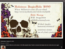 Tablet Screenshot of halloweenjinglesbellsboo.blogspot.com