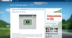 Desktop Screenshot of amocienciasonline.blogspot.com