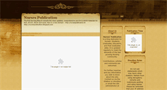 Desktop Screenshot of nursespublication.blogspot.com