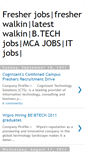 Mobile Screenshot of onlyfresherjobs.blogspot.com