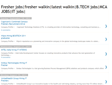Tablet Screenshot of onlyfresherjobs.blogspot.com