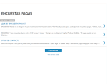 Tablet Screenshot of encuestashoy.blogspot.com