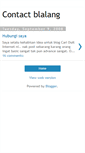 Mobile Screenshot of contact-blalang.blogspot.com