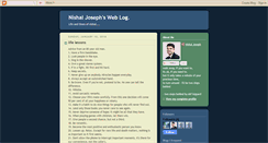 Desktop Screenshot of nishaljoseph.blogspot.com