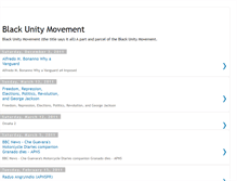 Tablet Screenshot of blackunity1.blogspot.com