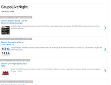 Tablet Screenshot of grupolivenight.blogspot.com
