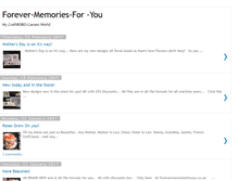 Tablet Screenshot of forevermemoriesforyou.blogspot.com