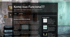 Desktop Screenshot of komoissofunciona.blogspot.com