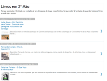 Tablet Screenshot of livros2amao.blogspot.com