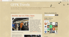 Desktop Screenshot of gfpktravels.blogspot.com