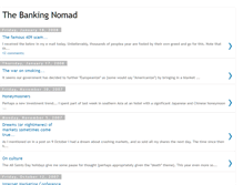 Tablet Screenshot of bankingnomad.blogspot.com