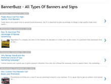 Tablet Screenshot of banners-bannerbuzz.blogspot.com