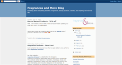 Desktop Screenshot of fragrancesandmore.blogspot.com