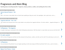 Tablet Screenshot of fragrancesandmore.blogspot.com
