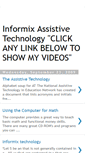 Mobile Screenshot of informix-assistive-technology.blogspot.com