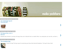 Tablet Screenshot of maikoyoshihara.blogspot.com