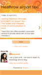 Mobile Screenshot of heathrowtransportation.blogspot.com