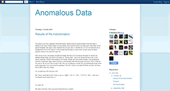 Desktop Screenshot of anomalousdata.blogspot.com