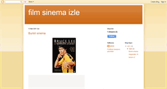 Desktop Screenshot of filmsinemaizlesek.blogspot.com