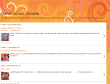 Tablet Screenshot of ganchillocongancho.blogspot.com